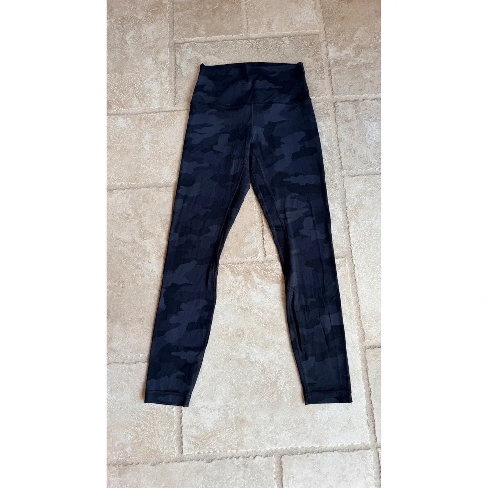 Lululemon Align HR Pant 25 Heritage 365 Camo Deep Coal Multi LW5DLXS H3DC 4